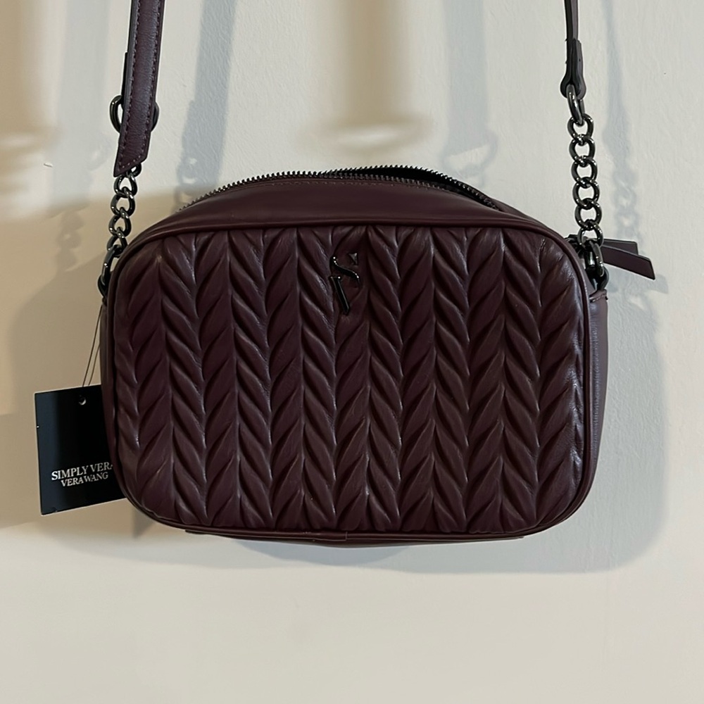 Simply Vera maroon purse